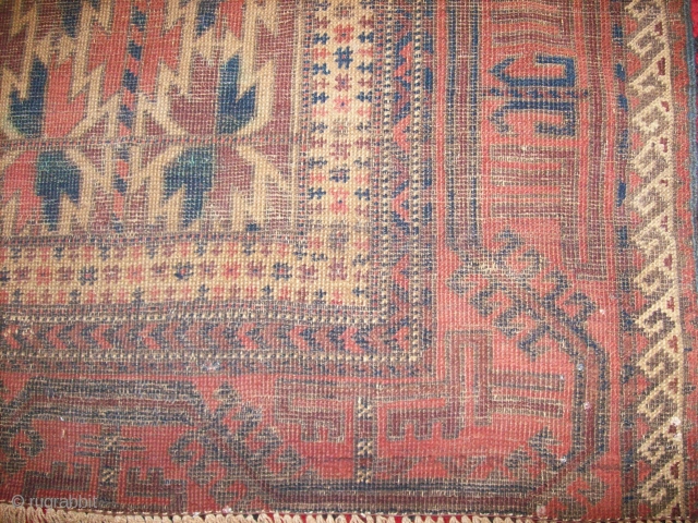 baluch circa 100 years low pile size:94*147 cm                         