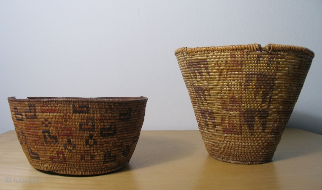  Tiwanaku Baskets, AD 500 - 950.  Very good condition, quite rare.                    