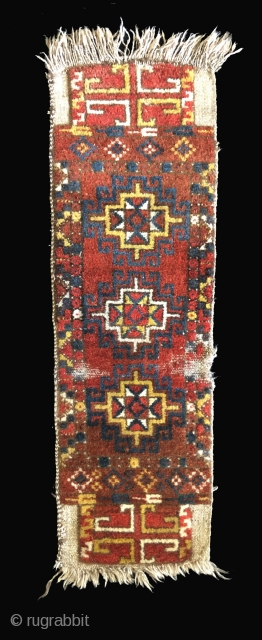 Uzbek tent bag face with side panels. Central Asia/Afghanistan.  Late 19th century.  These are called napramatsch (sp?) and were made as bags that had a face with side panels woven  ...