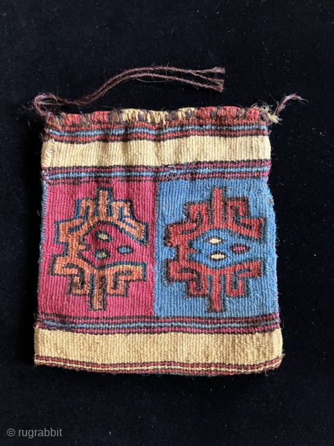 Faces! Nasca tapestry bag. A.D. 200 – 600. The Nasca were interested in issues of design and abstraction centuries before the rise of abstract art in the twentieth century. The design of  ...