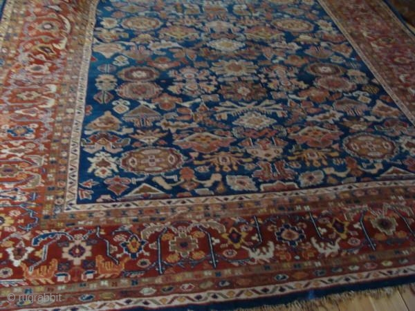 Antique Ziegler and Co carpet 3.95 m x 3.10m in excellent unrestored condition.                    