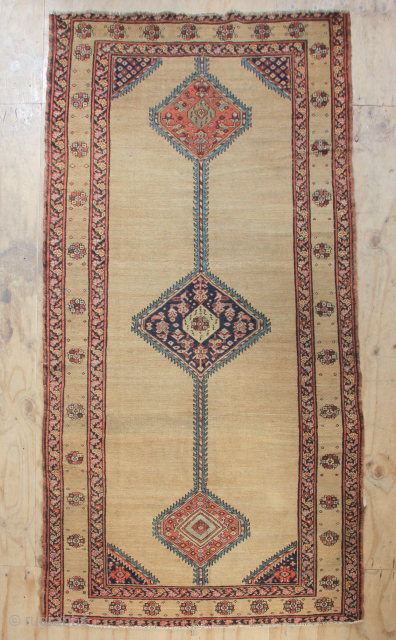 Antique Hamadan Long Rug or Kelleh, 162 x 320cm / 5'4" x 10'6"                    