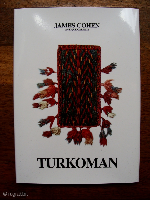 Buy it now, my new hardback Turkoman catalogue. 60 glossy pages with 30 full colour illustrations. Order here: http://www.jamescohencarpets.com/catalogues
All pieces will be on view at my stand in ICOC Stockholm and for  ...