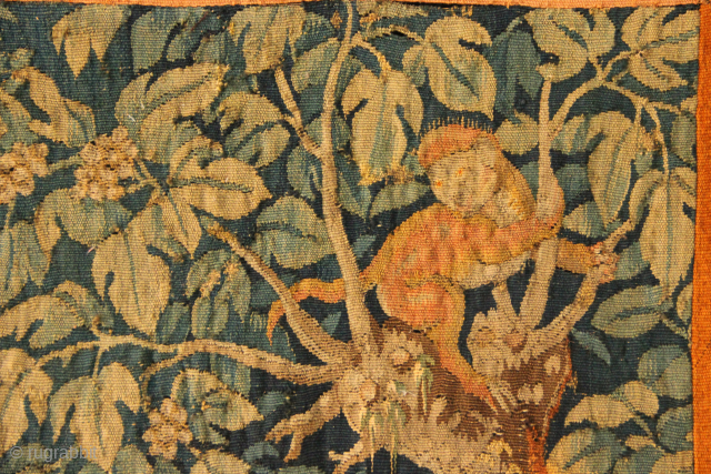 16th century Flemish tapestry with fantastic beasts- which one is your favourite...?
Approximately 7'0" x 8'2" / 181 x 220cm
please enquire to jamescohen50@hotmail.com thank you         