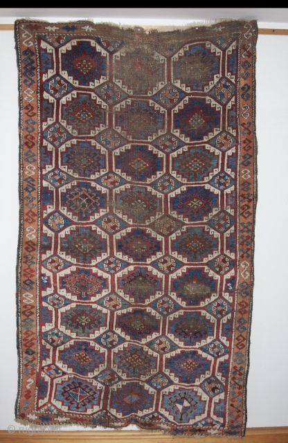   East Anatolian rug with guls . Average size is 4ft x 7ft                   
