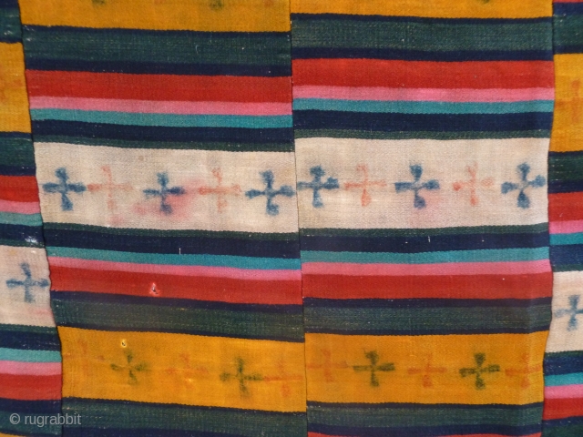 Tibet, blanket, wool, c. 1970, 218 x 123 cm                        