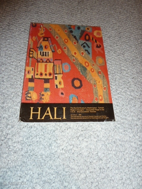 Hali #10; this is Vol. 3, No. 2, from 1980.  In very good condition, with the cover bumps/scuffs shown in the picture; pages clean, none loose.  This issue is priced  ...