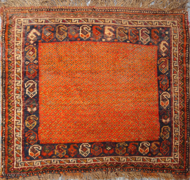 Unusual South Persian bagface. Early 20th century. USD 375.- Please email johnbatki@gmail.com                     