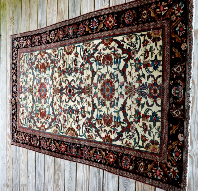 Antique Ferehan Sarouk
Circa 1875
6 ft 8 inches X 4 ft 4 inches                     