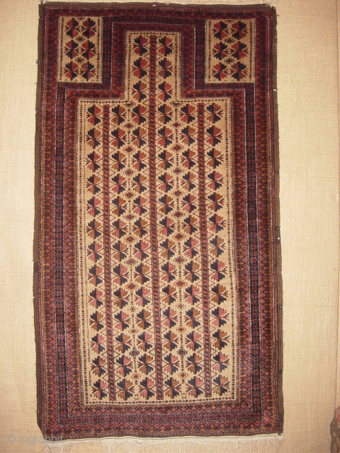 beluch prayer rug with full  condition                          