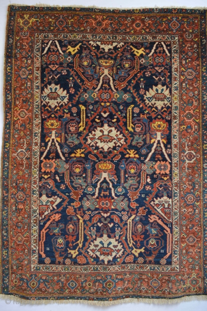 Beautiful Antique Kurdish Rug..circa 1900's Stunning all Natural colors and good qualty wool. Dragons Humans and animal paterns 
size aprox 180 x 127 centimeters secured ends and ready to display or use  ...