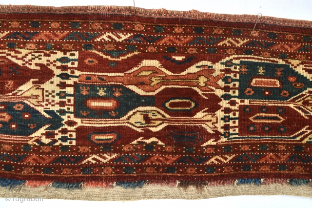 Beautiful 19th century middle Amu Derya  region  Ersari sub tribe Beshir Torba with good condition for its age..
All natural colours and great soft wool       