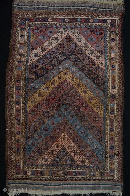 Find your Direction . Beatiful  Art of Baluch Prayer. Antique Very decorative and Rare..  Size 148 x 89 cm. Count the Colors         