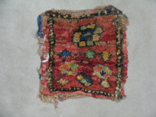 North West Of Iran
Kurdistan Area
Kurd Tribal
Small Knotted Bag
Wool On Wool Foundation
Circa,1920
Size,0.16cmx0.14cm

                      