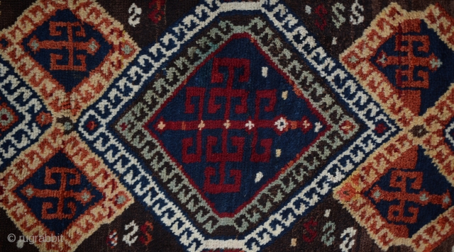 East  Anatolian.Kurdish probably Malatya Carpet,
wonderful colours,
in good condition Circa 19th Century
Size:239x90 Cm / 7'10x3''                  