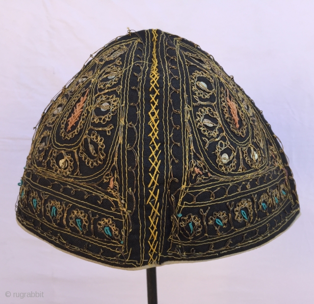 Bursa region Turkish Metal thread Hat                           