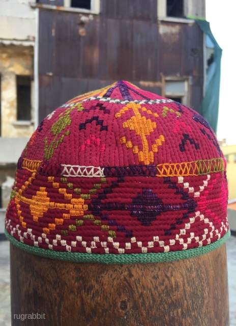 Hat from CentralAsia (Uzbekistan) 52 cm circumtance                          