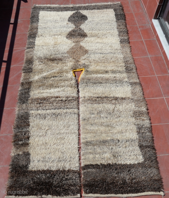 Central Anatolian Vintage Shepeard's Kepenek ( coat ),Very good condition and natural dyes…thanks you for view our stuff:)) Size:298 x 145 Cm 9'9"x4'9"          