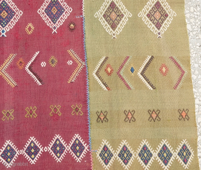 19th Century Central Anatolia (Sivas) Kilim
size:450x132cm
        14'11"x4'5"                   