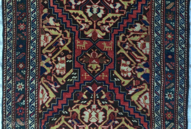 Caucasian Karabagh Rug Size:290X120cm / 9'7"X3'10"                           