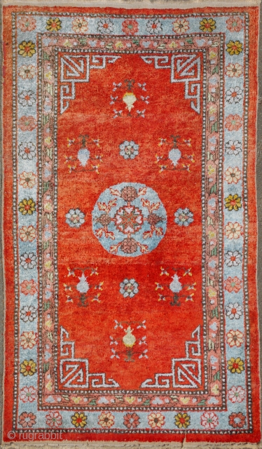 COLLECTORS 
SILK KHOTAN RUG

ca.1910

162cm X 94cm

Best condition!                          