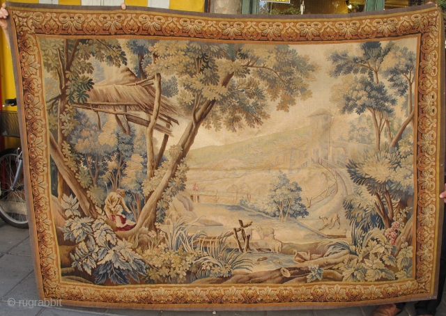 Tapestry,early 20cen.223x160cm.Good condition                              