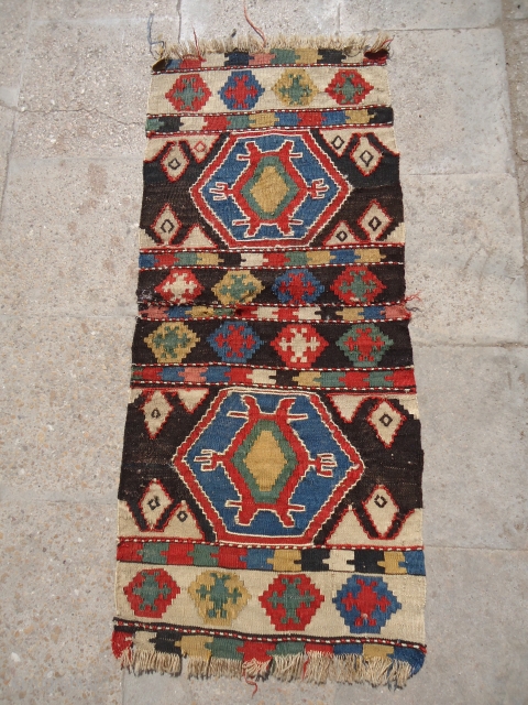 Shahsavan Pannel with great natrul dyes,fine weave.good age.E.mail for more info.                      