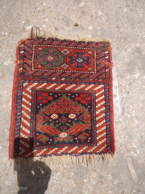Kurdish Chanteh with all good and colors and nice design.Size 1'2"*1ft.E.mail for more info and pics.                 