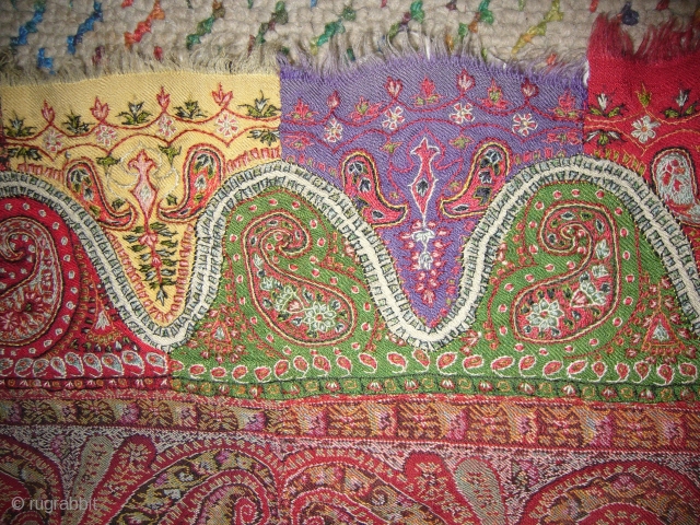 More than extra ordinary,super fine Kashmiri Shawl,excellent pce in great condition.The pce speaks itself.Size 7*7.E.mail for more info.               