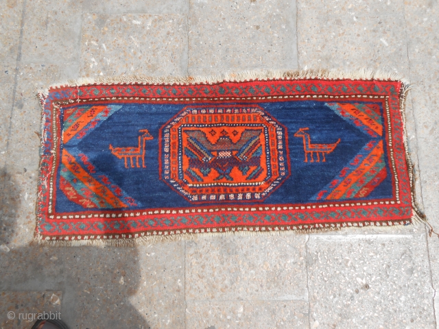 Caucasian Mafrash with beautiful colors and desigen,As found without any work done,good colors and age.E.mail for more info.               