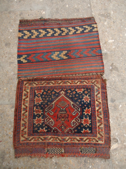 Beautiful Afshar Bagface with  good colors and design,original backing.E.mail for more info.                    