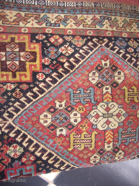 Supereb Qashqai Complete Khorjin pair with back kilim,very fine weave,good condition and dyes.Hand washed and ready for the display.Size 4'2"*2'2".E.mail for more info and pics.        