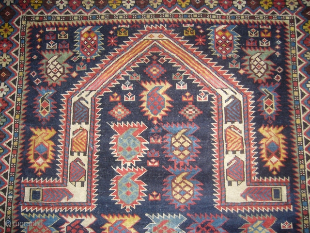 Collectors Pce Blue ground Marasali Prayer Rug,excellent condition,all original without any repair,supereb colours,finest weaving,real gem,Size 5'*4'.E.mail for more info and pics.            