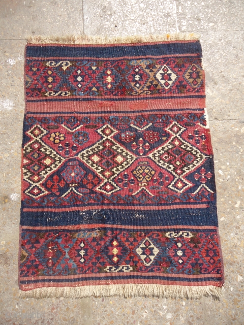 Anatolian Flatwoven Pannel with beautiful natural colors and fine weave,nice age and desigen.Size 2'5"*1'10".E.mail for more info and pics.              