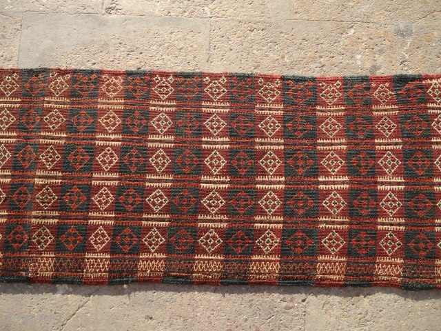 Beautiful Baluch Tent Band or Trapping with great colors,condition,design and fine weave.Ready for the show.E.mail for more info.               