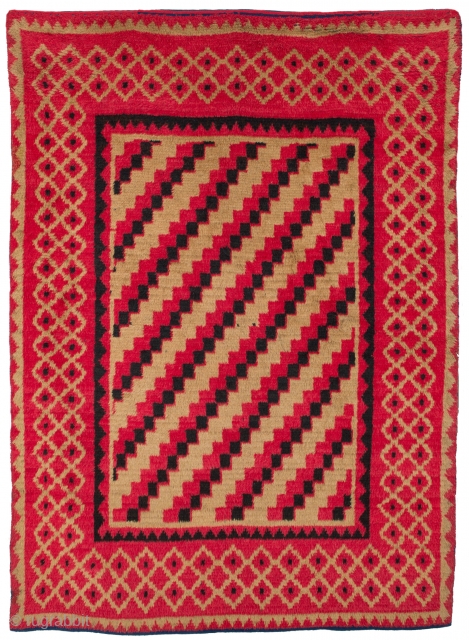Old Rya rug, Size 6'10'' x 4'4'' ft.                         