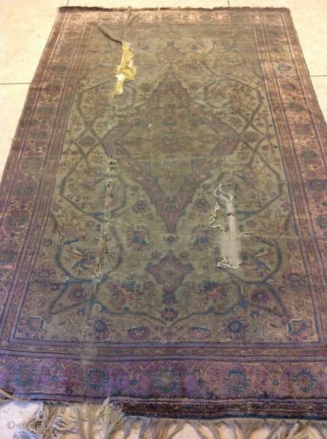 SILK kASHAN MOTHISHAM 7X4 ft                            