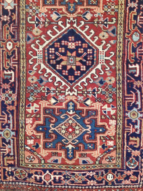 Real nice little Antique Garajeh. Visit my shop while in BOSTON. Please contact me directly, kia@artofpersianrugs.com
please take a minute to read my profile          