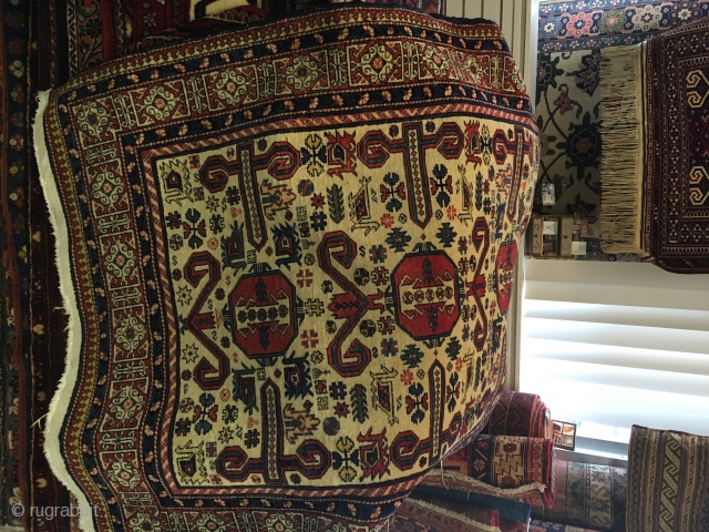 Caucasian Scattered Rug.                              