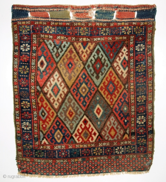 Jaf Kurd bag face, Size: 2ft 3in x 1ft 11in (69 x 58cm).                    