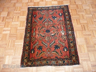 Size 3'4 X 4'7... 
KPSI 200... 
Age ANTIQUE... 
Origin IRAN... 
Design SAROUK...
Materials 100% WOOL... 
visit: www.1000sofrugs.com                 