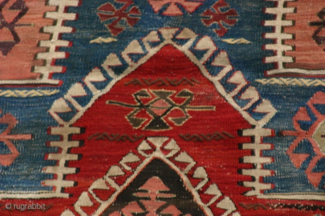 {54} Unique Konya area prayer Kilim from Cukkurcimen near Akören, south of Seydisehir. 101 x 158 cm, ca. 1850. In excellent condition.
~This piece is up for sale for just $1900.
-Kolya

(with thanks to  ...