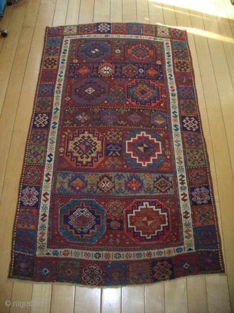 NWP Kurdish rug mid 19th century 127x221 cm                         