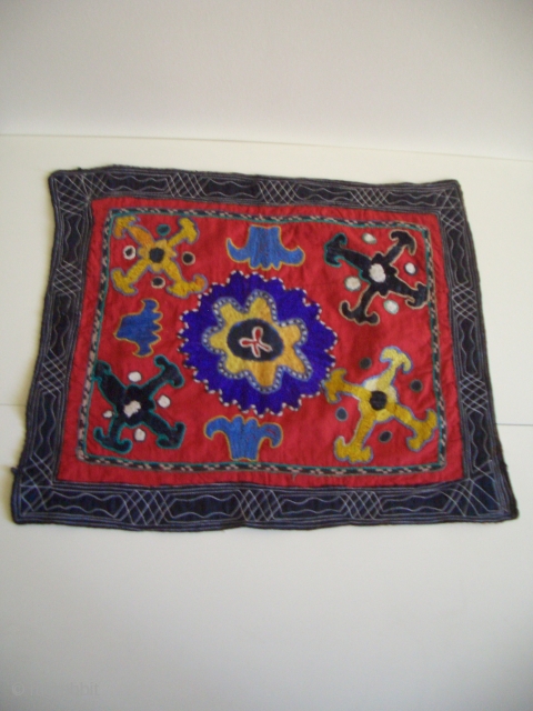 Uzbek embroidery collected in Buchara                            