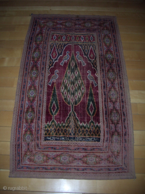 Yazd(?), velvet hanging, 111x185 cm                            