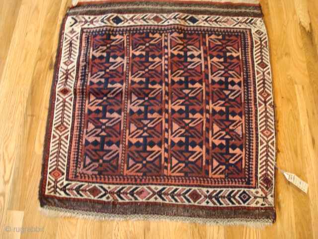 #277. beluch rug. 2'8"x2'9". early 20th century.  good condition. price on request                    