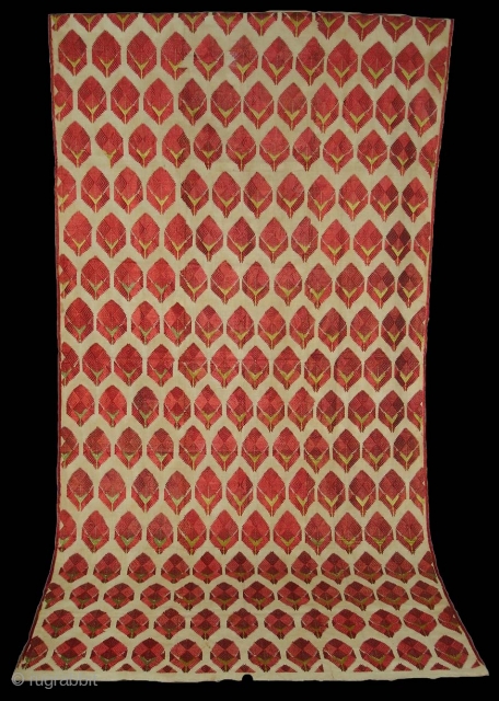 Phulkari From West Punjab.India.Known As Wedding Thirma Bagh.Very Rare Thirma Bagh(DSC77794 New).                     