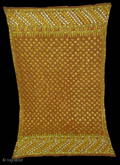 Phulkari From West(Pakistan)Punjab.India.Known As Phul-Pati Bagh(Flower Design)(DSC04750 New).                         