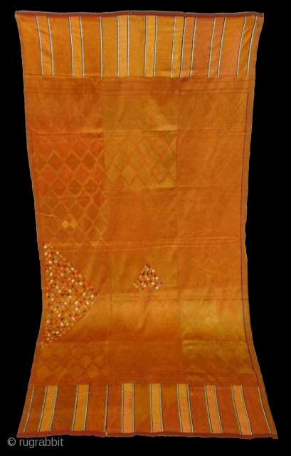 Phulkari From West Punjab.India.known As Vari-da-Bagh with Mathurawati Design.Rare Design Bagh (DSC05218 New).                    