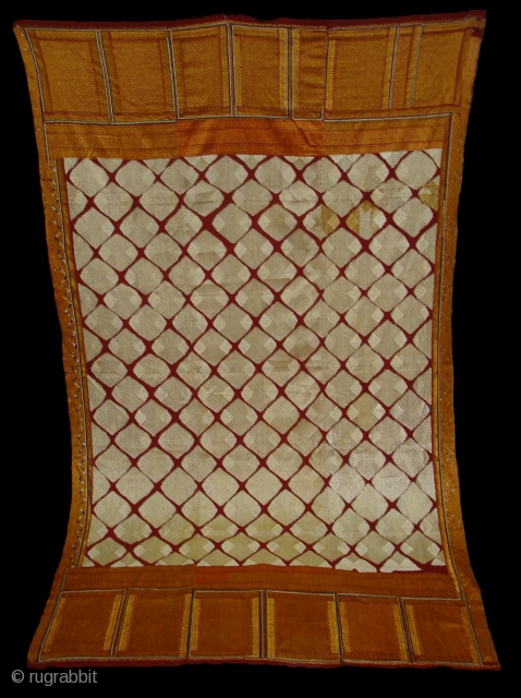 Phulkari From West Punjab.India.known As Chand Bagh.Very Rare Design Bagh(DSC05445 New).
                      